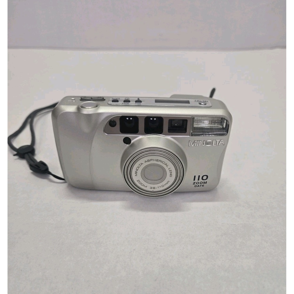 Minolta 110‎ zoom date 35 mm Point & Shoot Film Camera